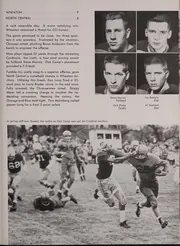 Football section, p. 101, 1958 Tower yearbook