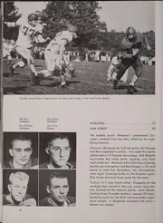 Football section, p. 98, 1958 Tower yearbook