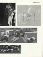 Football section, p. 161, 1975 Tower yearbook