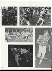 Football section, p. 162, 1975 Tower yearbook