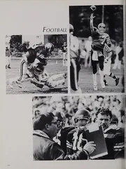 Football section, p. 178, 1986 Tower yearbook