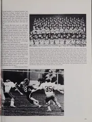 Football section, p. 179, 1986 Tower yearbook
