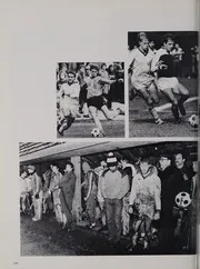 Football section, p. 180, 1986 Tower yearbook
