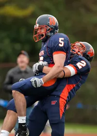 McClain celebrates, 2009