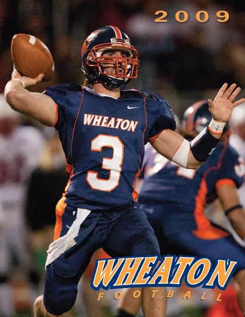 Sean Norris on the cover of the 2009 media guide