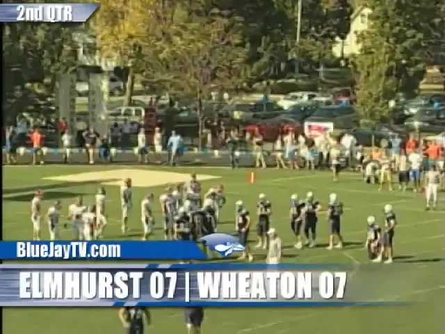 vs. Elmhurst, 2010 game film (frame 2815)