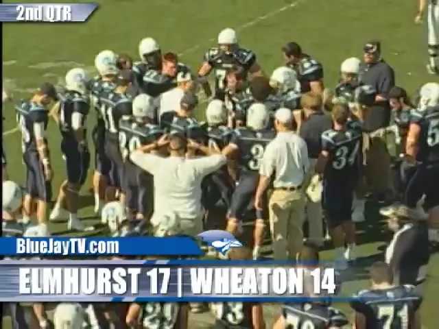 vs. Elmhurst, 2010 game film (frame 4255)