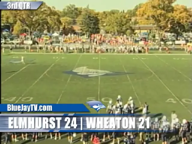 vs. Elmhurst, 2010 game film (frame 7675)
